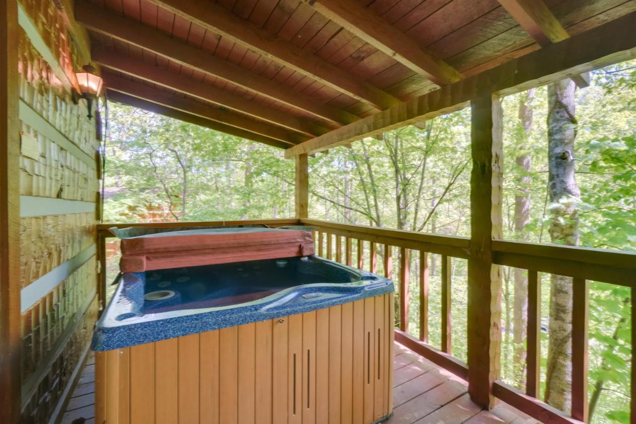 Gatlinburg Cabin With Hot Tub About 6 Mi To Downtown! 外观 照片